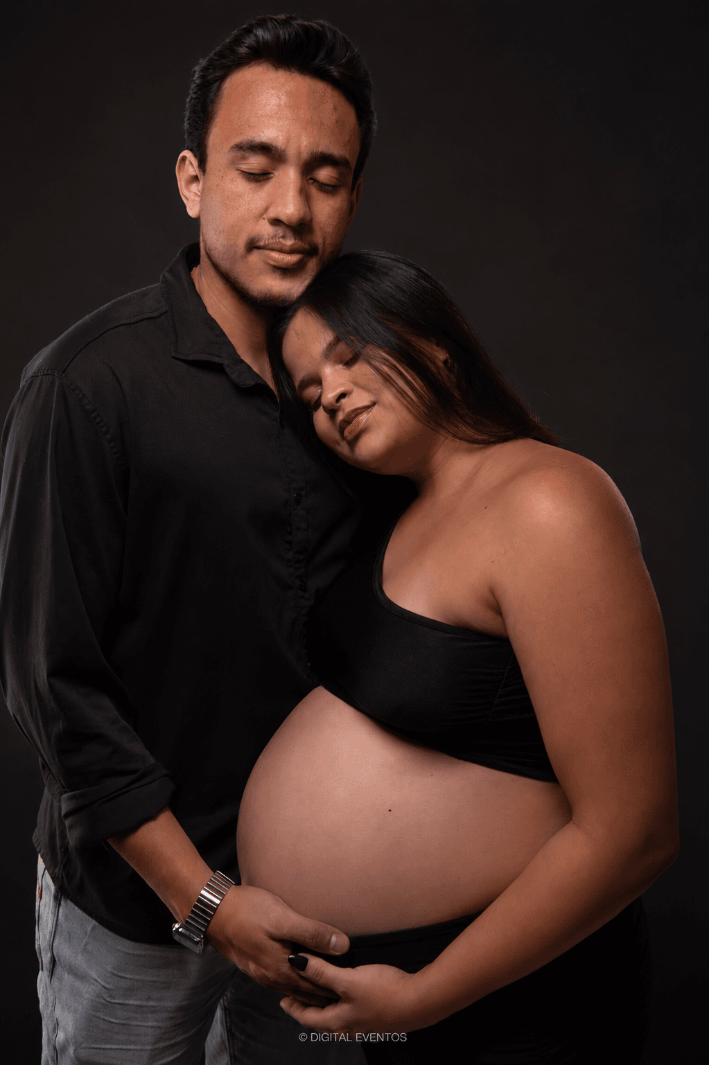 Ensaio gestante com casal - Digital Eventos Campo Grande MS