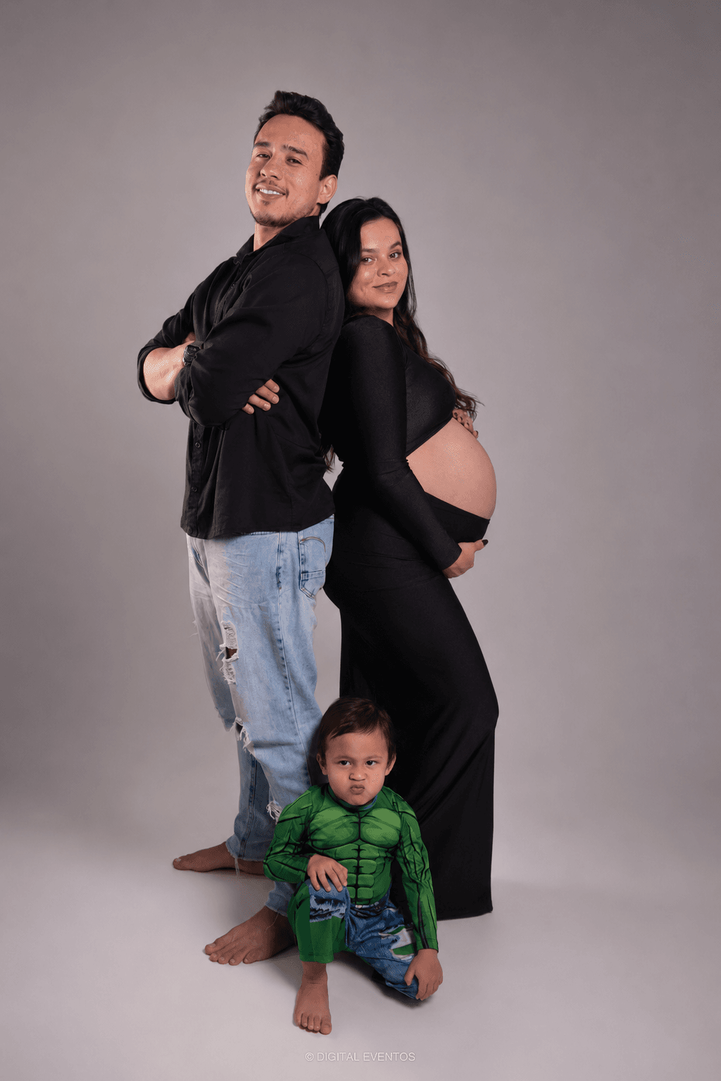 Foto gestante delicada - Digital Eventos Campo Grande MS