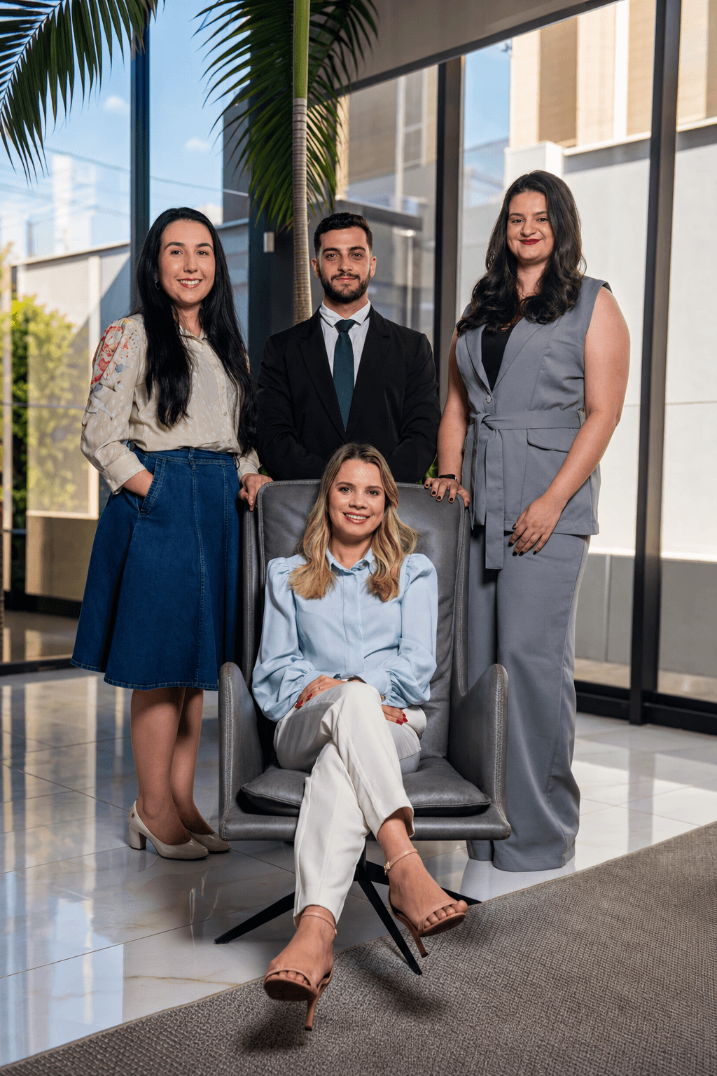 Fotografia corporativa em espaço de trabalho